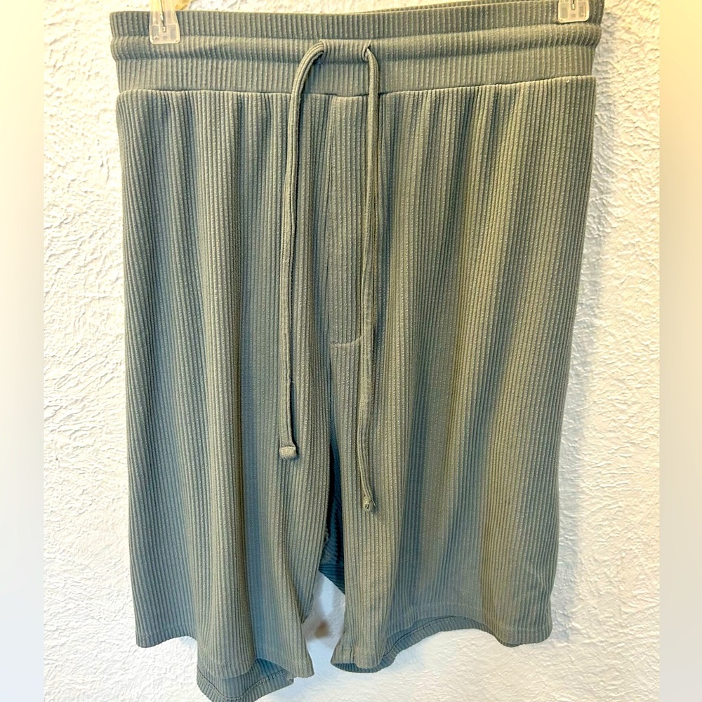 Tommy John Zen Ribbed‎ Lounge Short in Lead Men's SZ 2XL